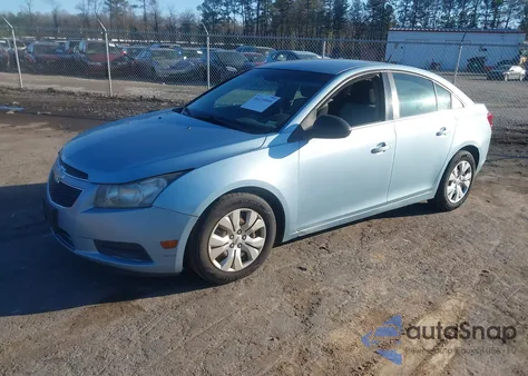 2012 Chevrolet Cruze Ls z USA, uszkodzony, nr VIN 1G1PC5SH5C7313751